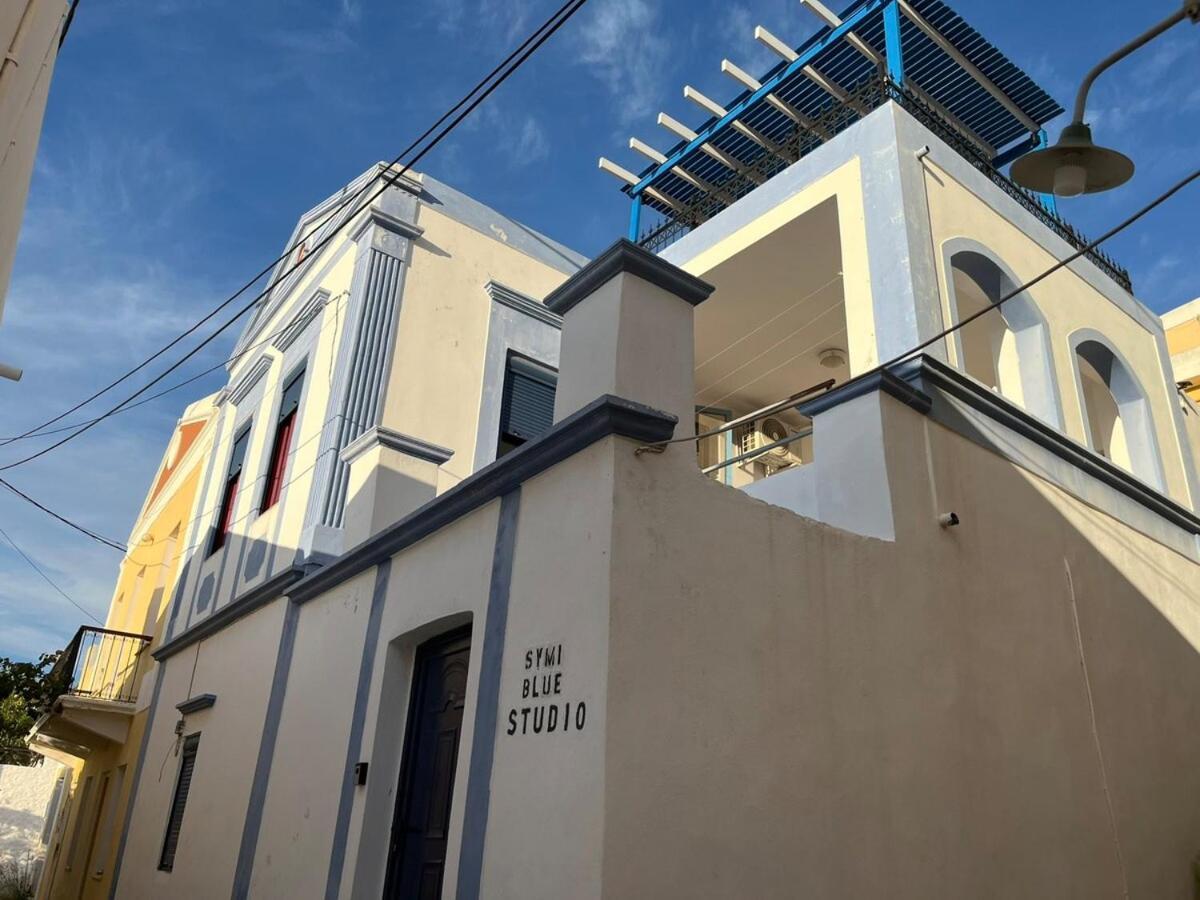 Symi Blue Studio Exteriör bild